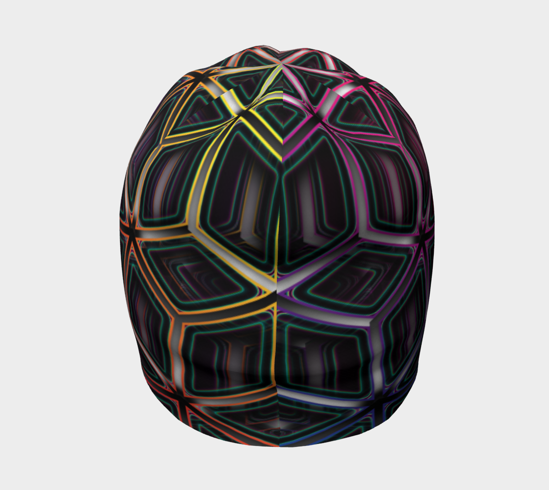 Rainbow Cubes Beanie