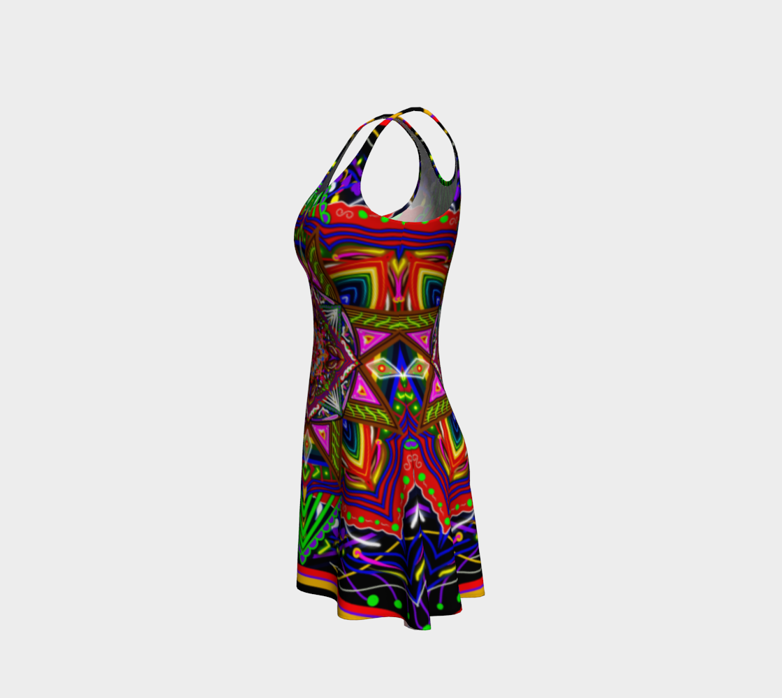 Electric Flower Dress