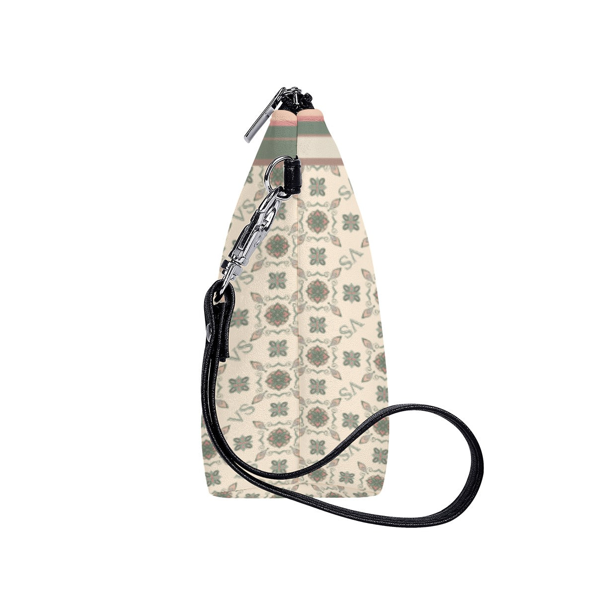 Cosmetic Bag With Black Handle