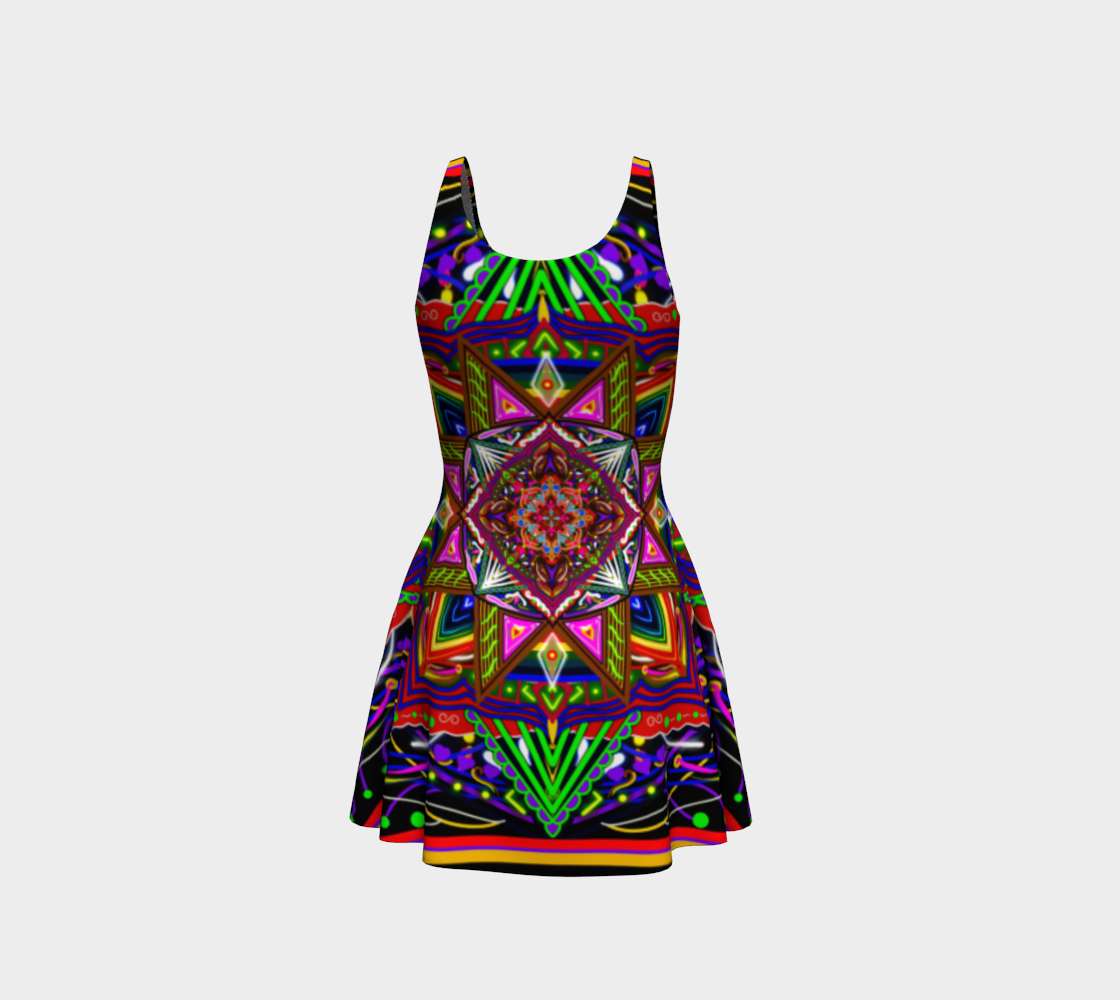 Electric Flower Dress