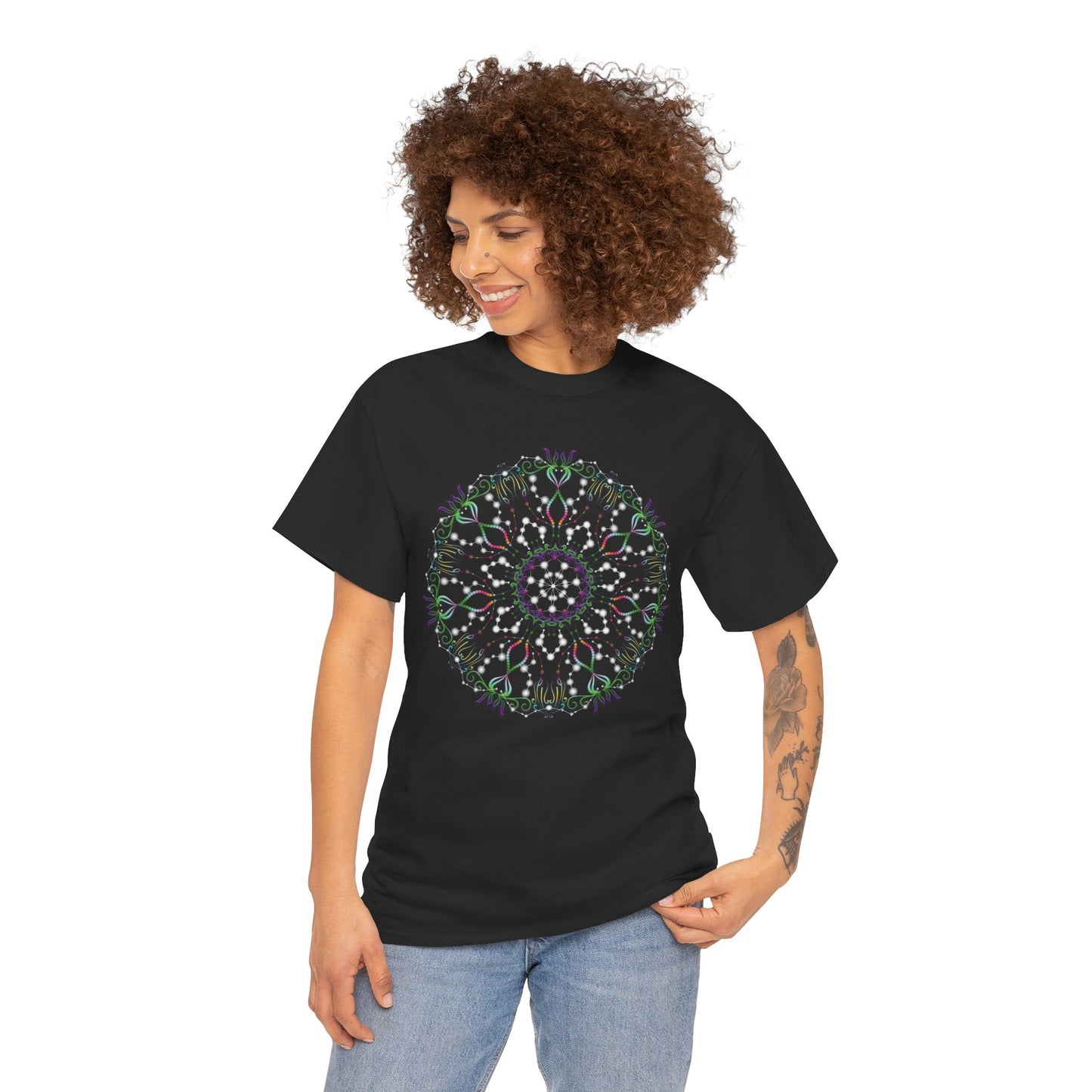 Mandala 217 Unisex Heavy Cotton Tee