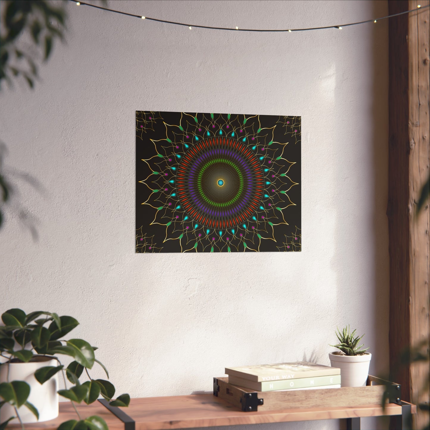 Gems Mandala Fine Art Posters