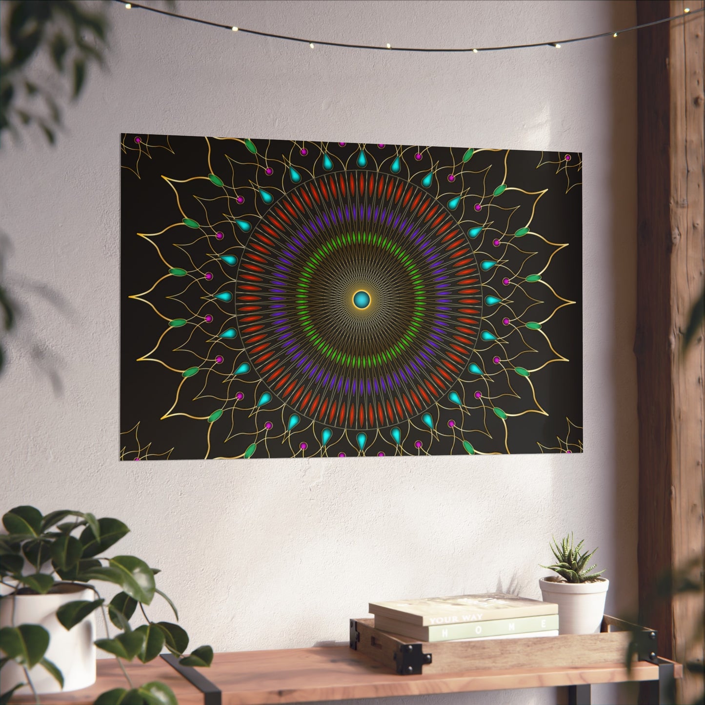 Gems Mandala Fine Art Posters