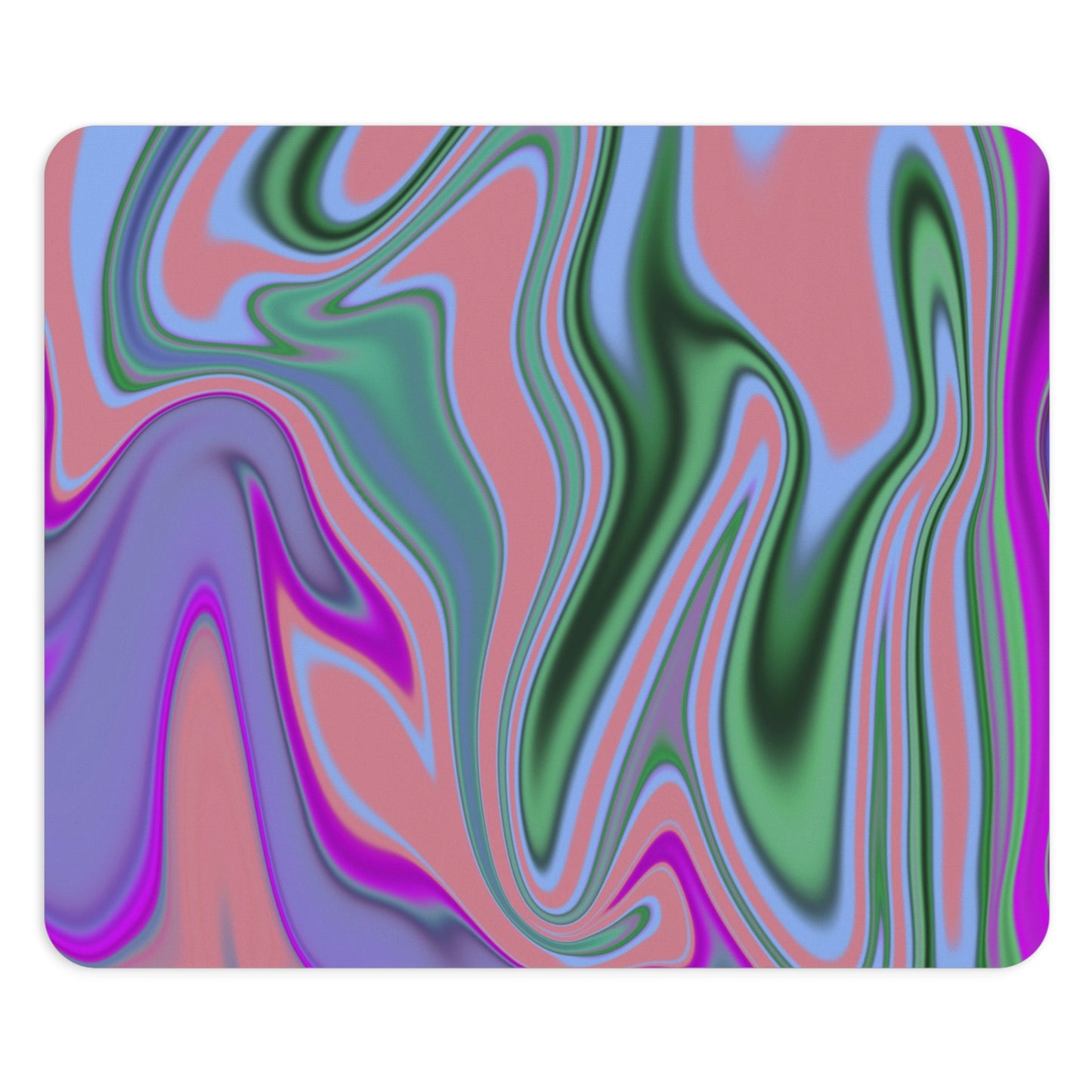 Colorful Abstract Mouse Pad - Vibrant Desk Accessory for Home Office