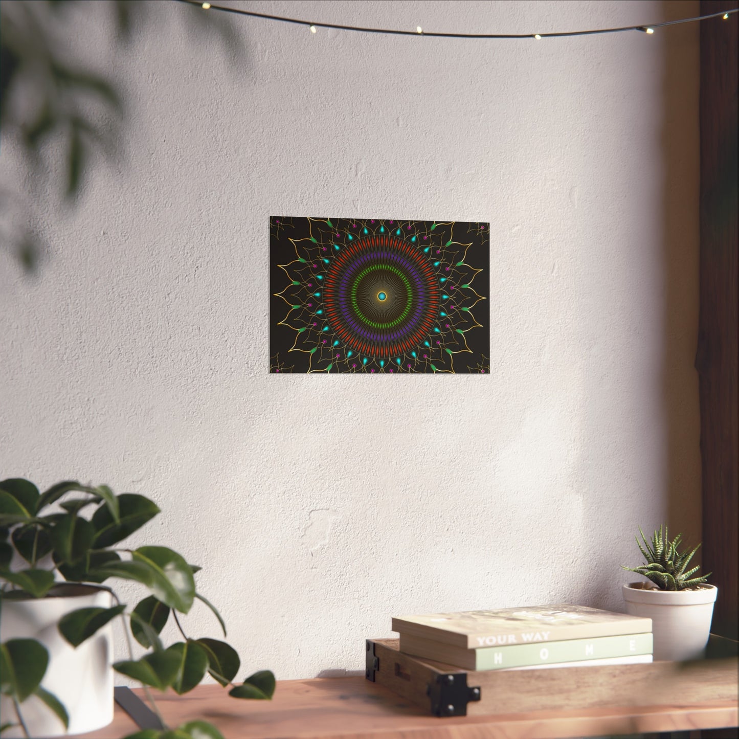 Gems Mandala Fine Art Posters