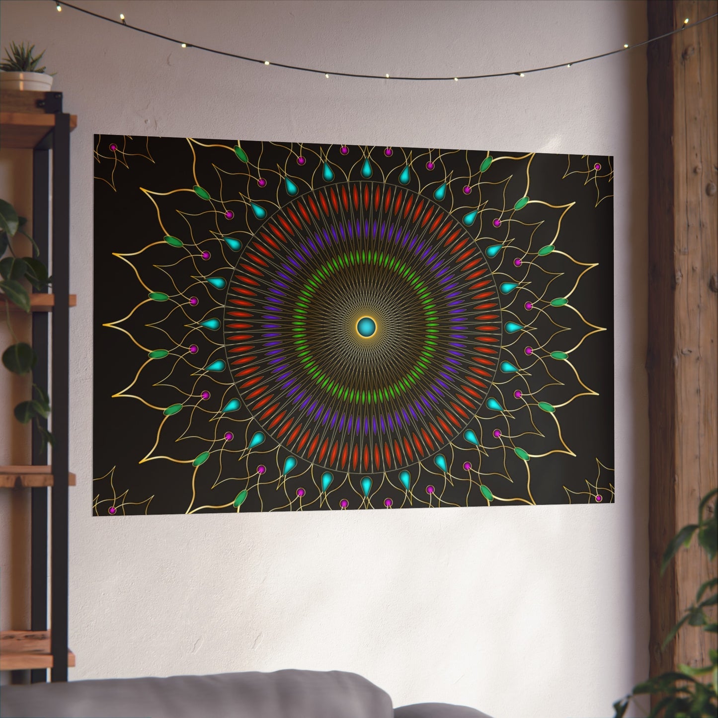 Gems Mandala Fine Art Posters