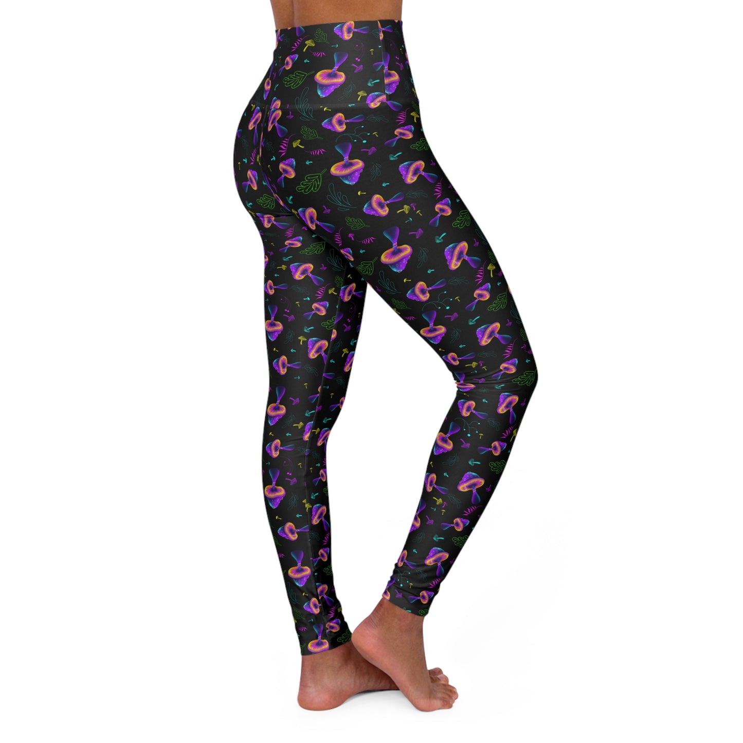 Colorful High Waisted Yoga Leggings for Active Lifestyles