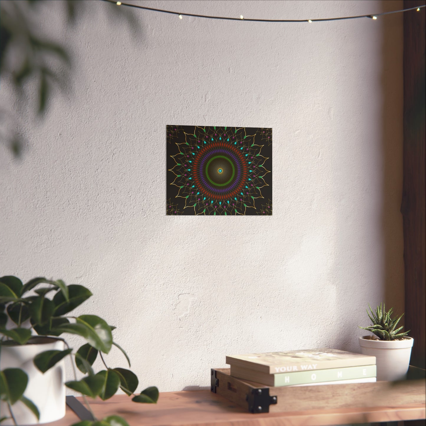 Gems Mandala Fine Art Posters