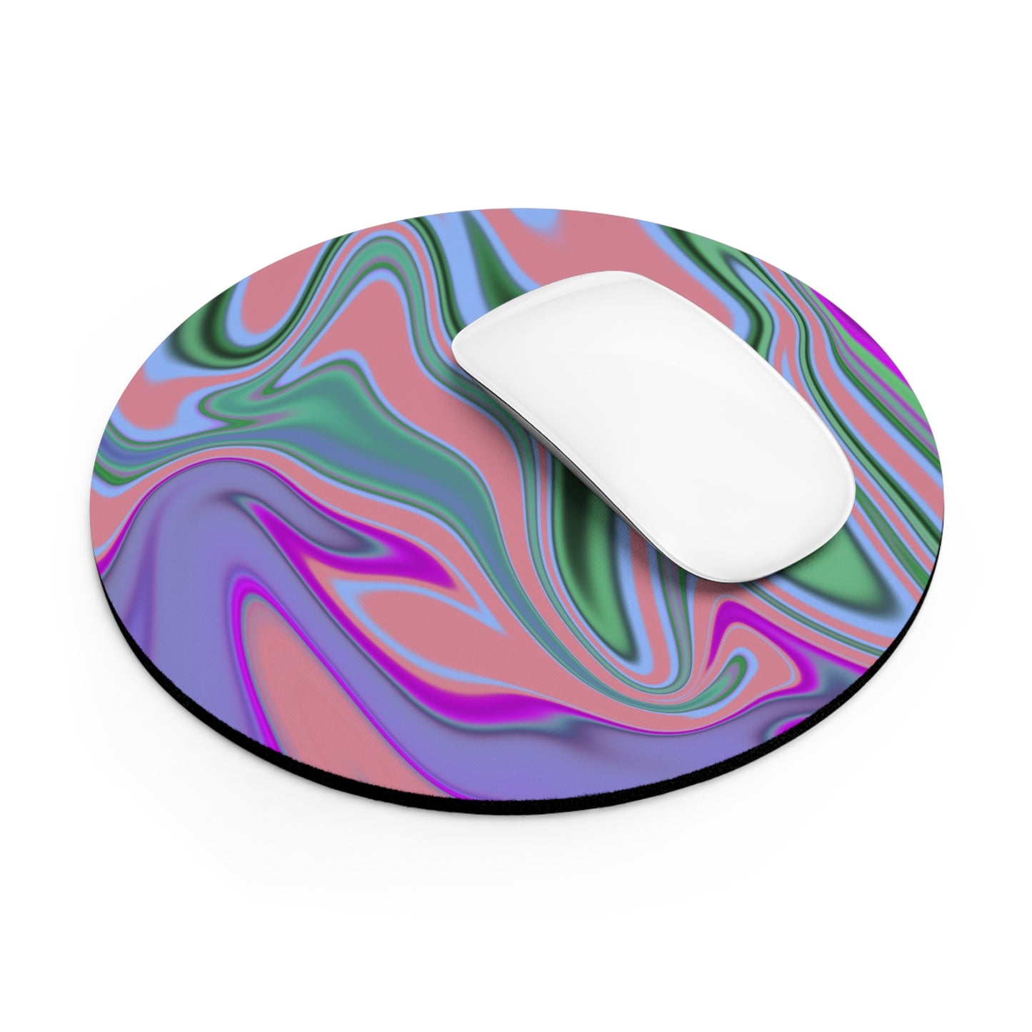 Colorful Abstract Mouse Pad - Vibrant Desk Accessory for Home Office