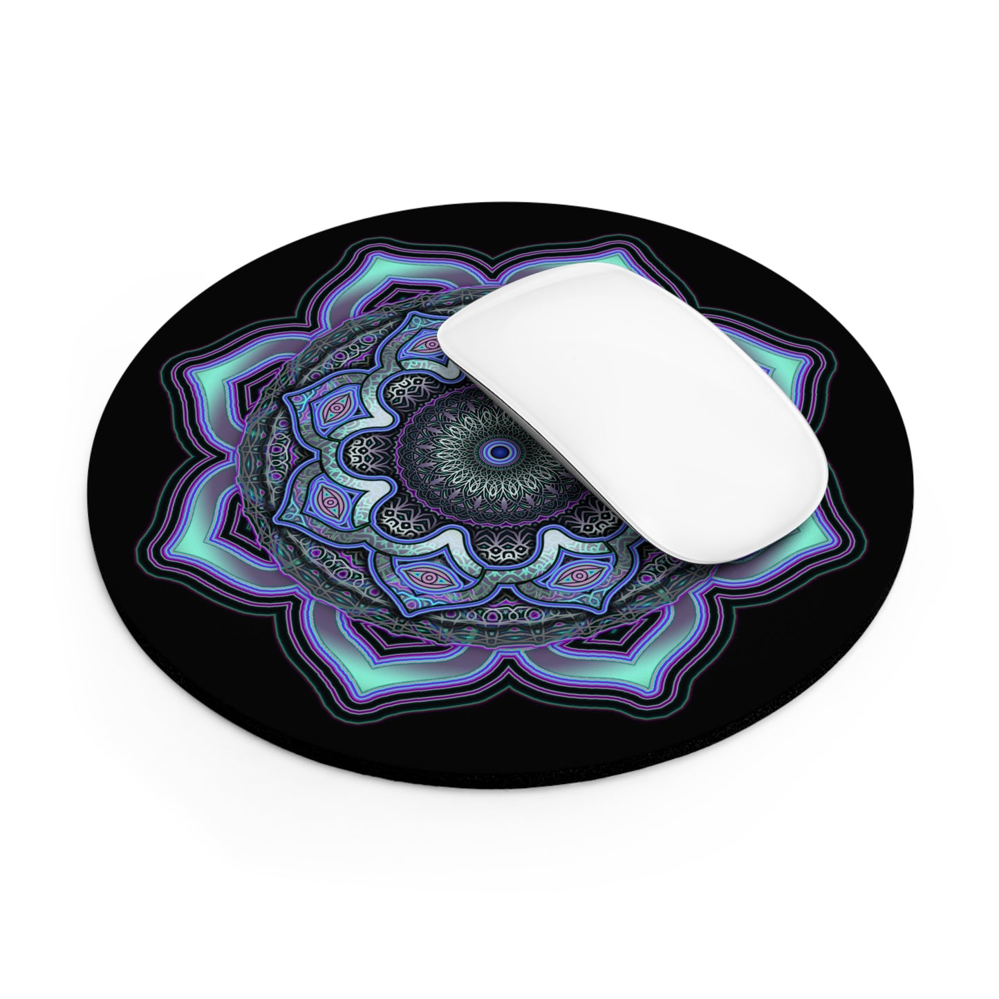 Mystical Mandala Design Mouse Pad - Perfect for Home Office Decor