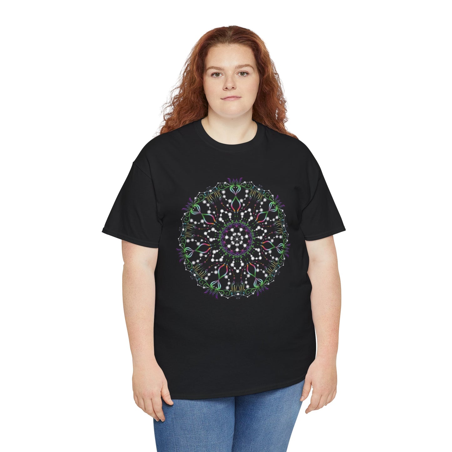 Mandala 217 Unisex Heavy Cotton Tee