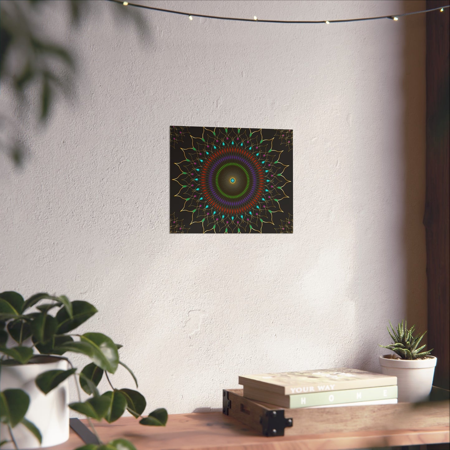 Gems Mandala Fine Art Posters