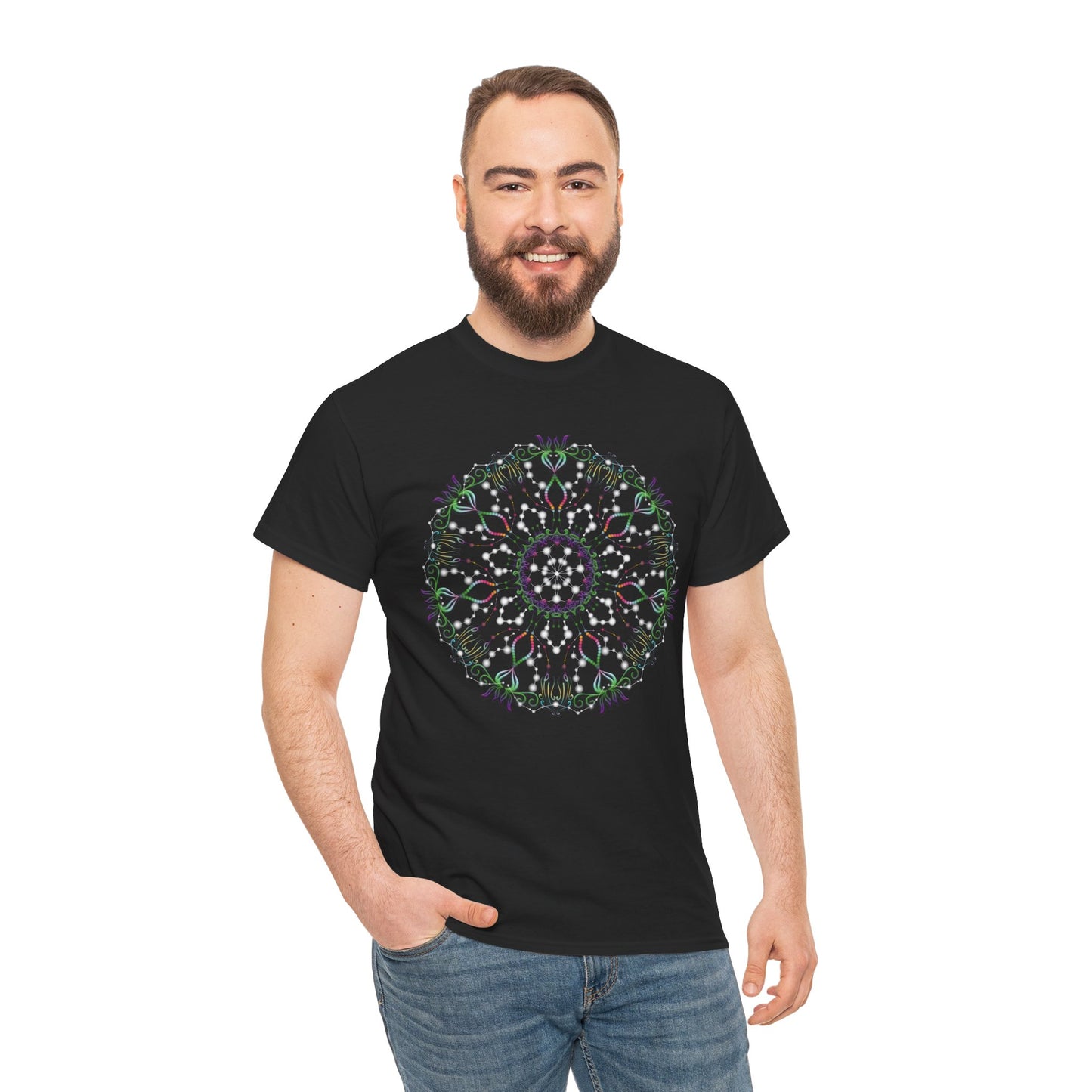 Mandala 217 Unisex Heavy Cotton Tee