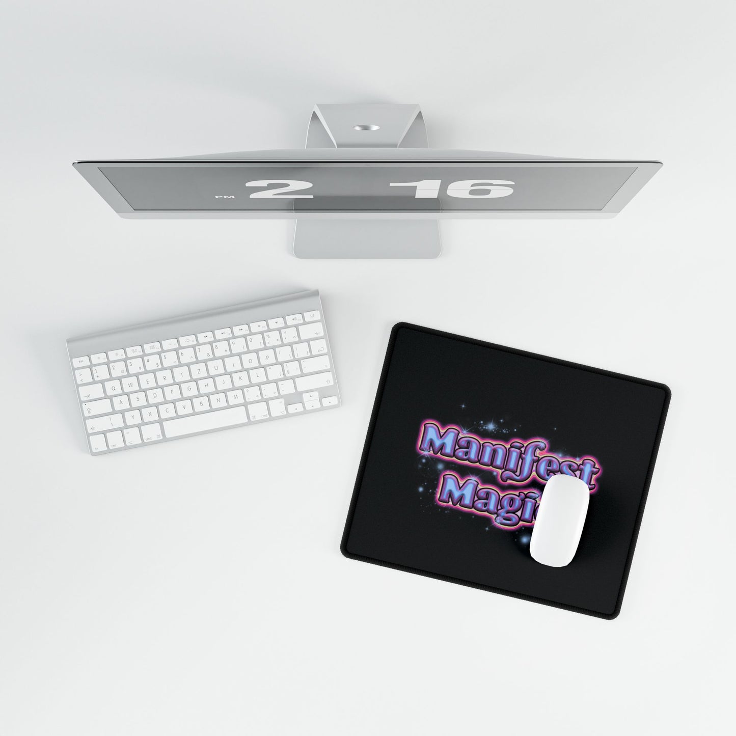 Manifest Magic Desk Mat - Inspirational Desk Accessory for Home Office