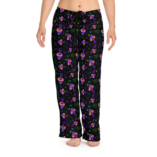 Colorful Floral Women's Pajama Pants for Cozy Nights