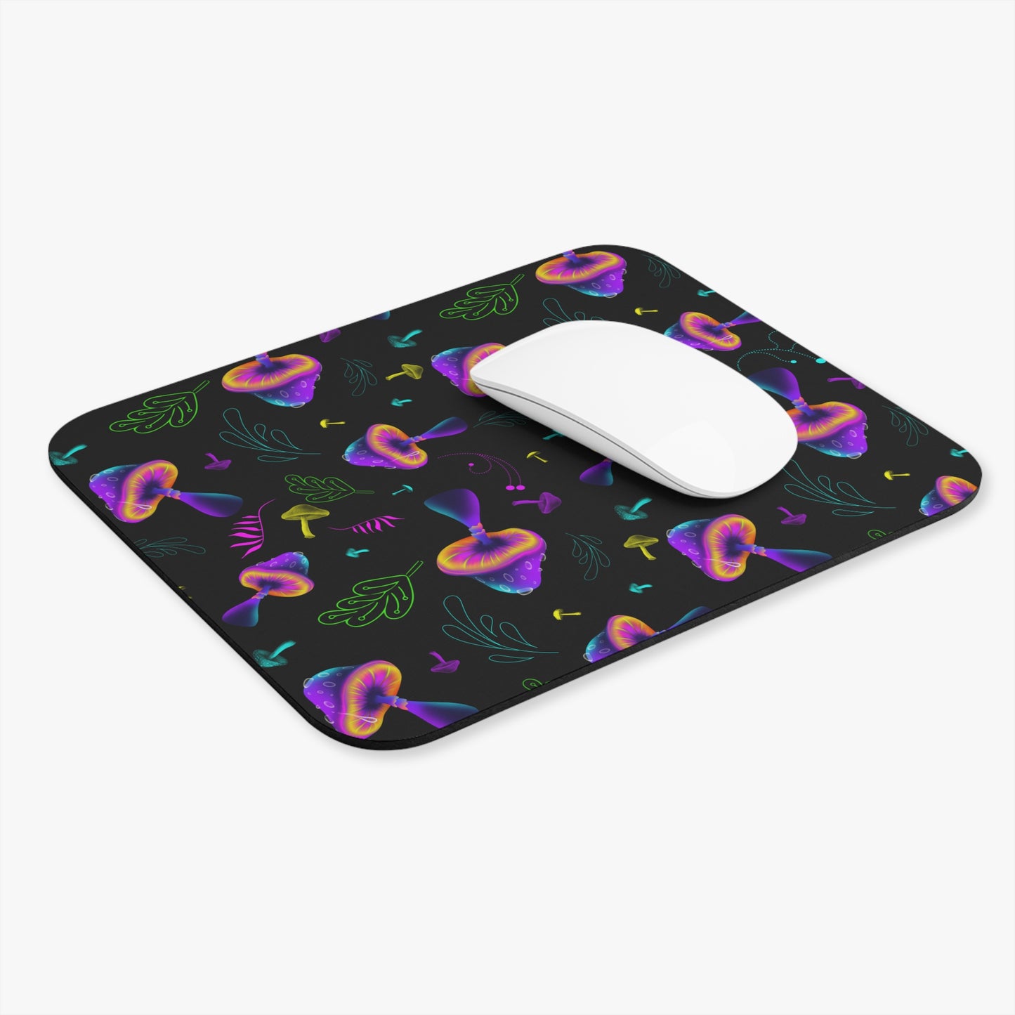 Colorful Mushroom Design Mouse Pad – Vibrant Gaming and Office Accessory