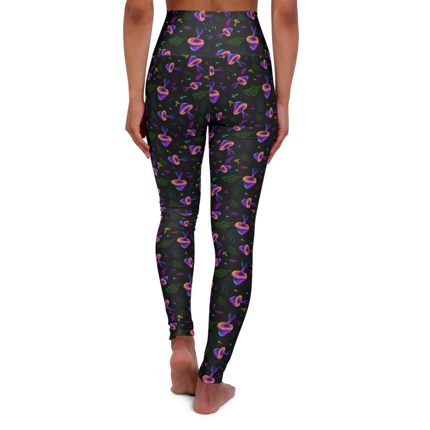 Colorful High Waisted Yoga Leggings for Active Lifestyles