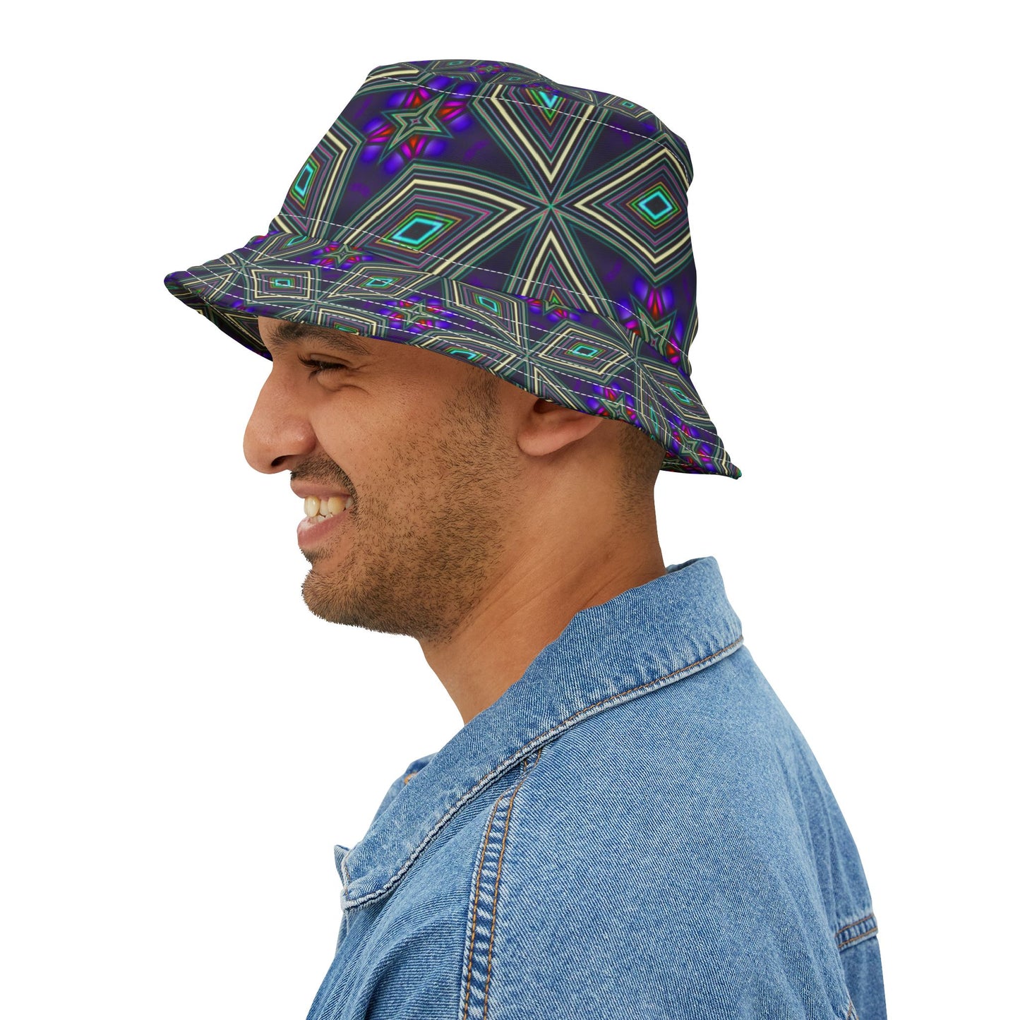 GeoSplash Colorful Bucket Hat