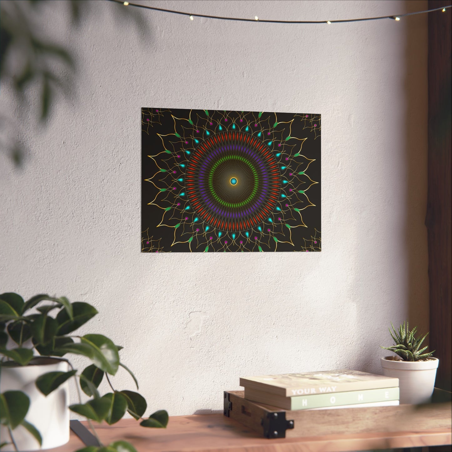 Gems Mandala Fine Art Posters