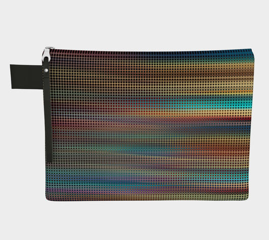 Coloramic Zipper Carry-All