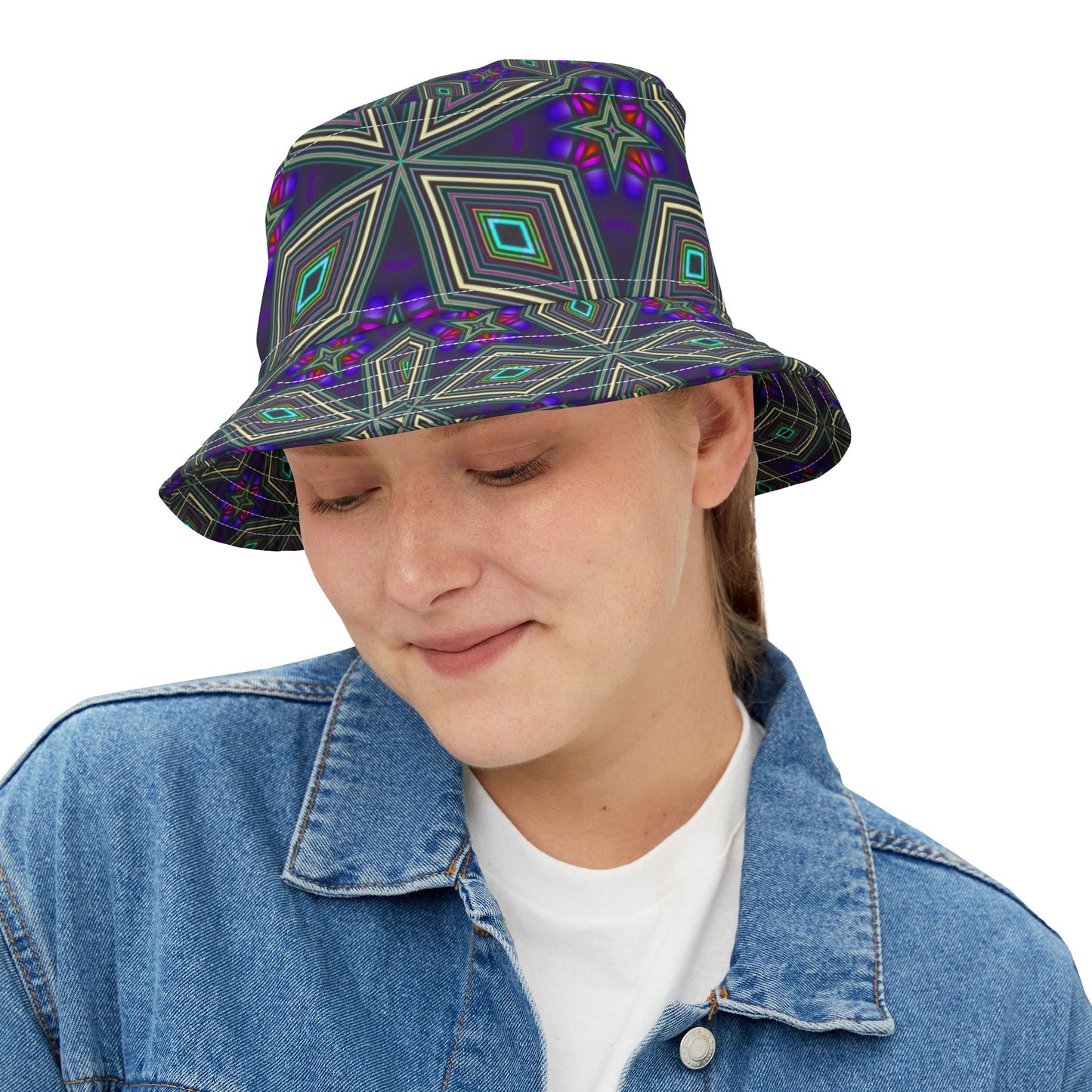 GeoSplash Colorful Bucket Hat