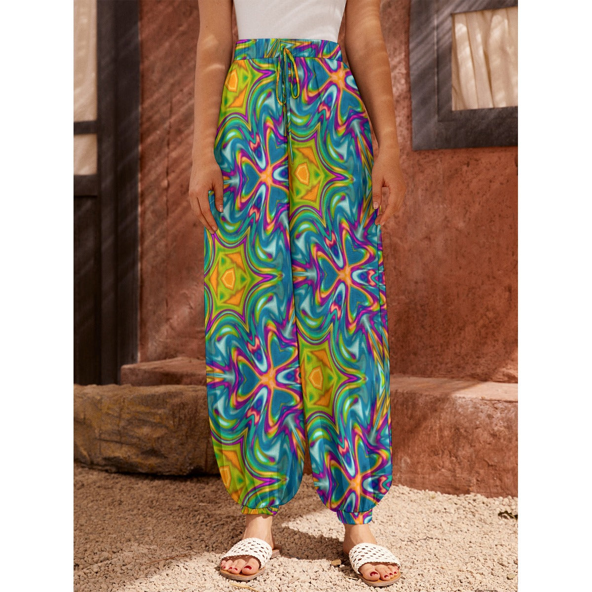 All-Over Print Women's Carrot Pants