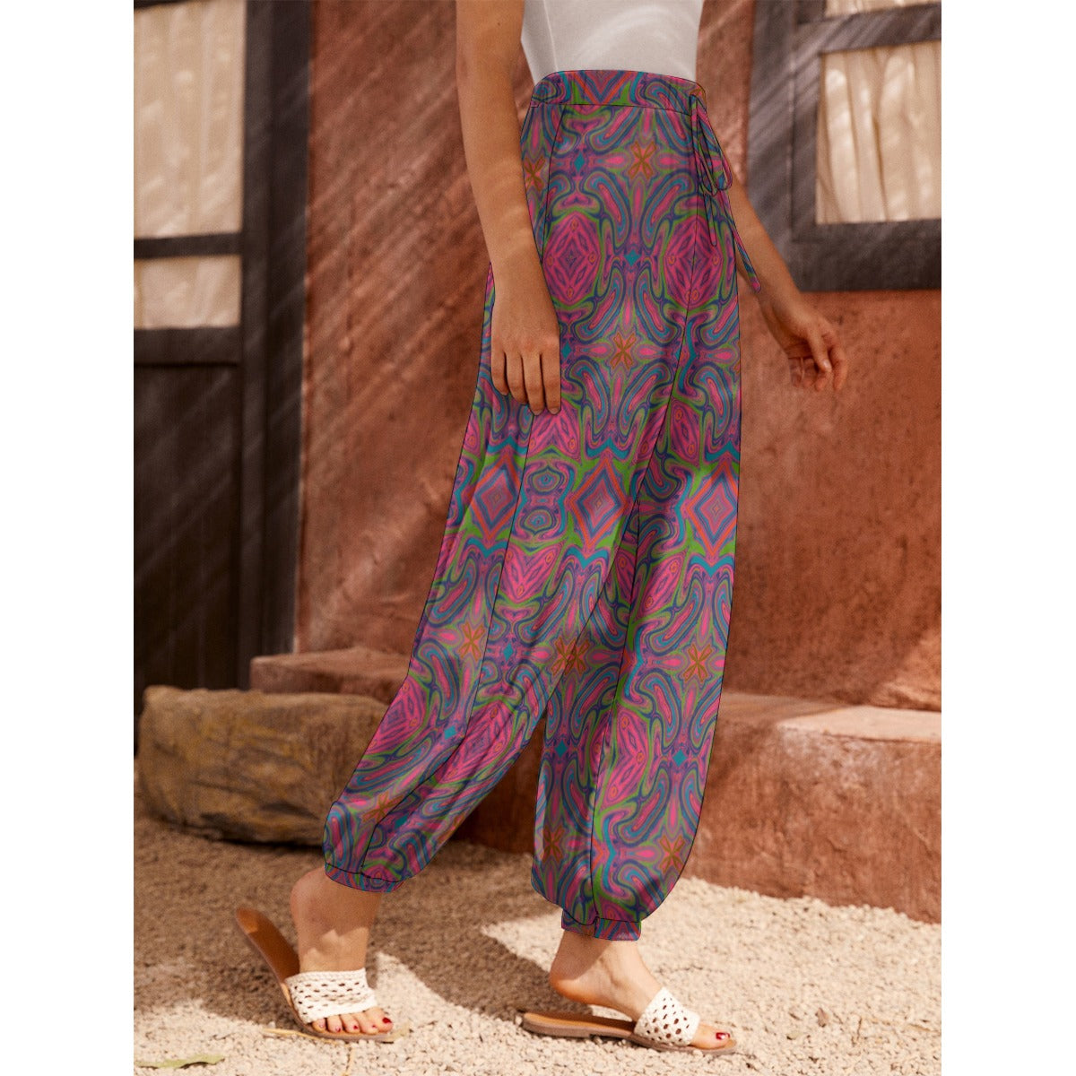 All-Over Print Women's Carrot Pants