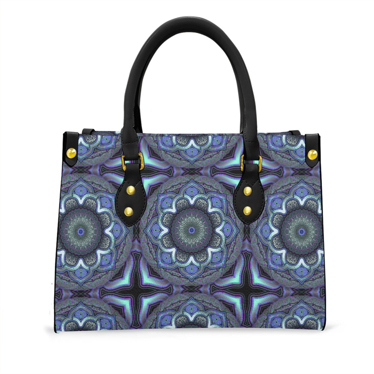 Women's Tote Bag With Black Handle