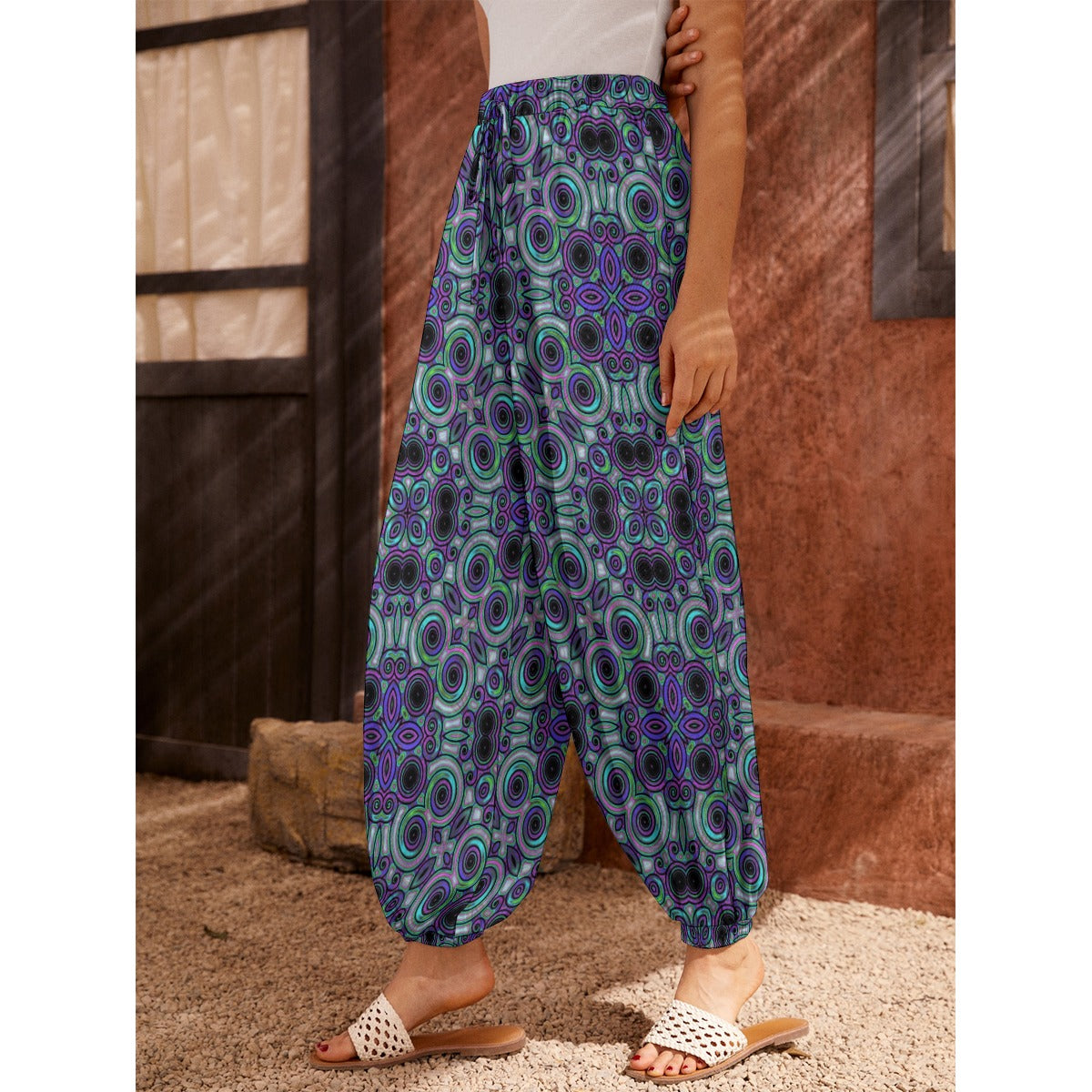 All-Over Print Women's Carrot Pants