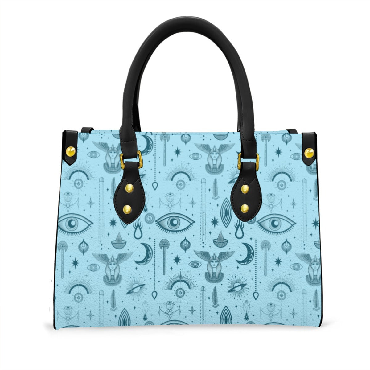 Women's Tote Bag With Black Handle