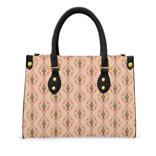 Women's Tote Bag With Black Handle