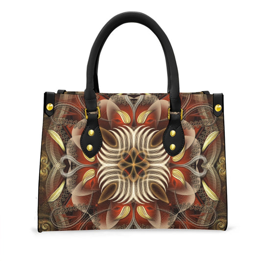 Women's Tote Bag With Black Handle