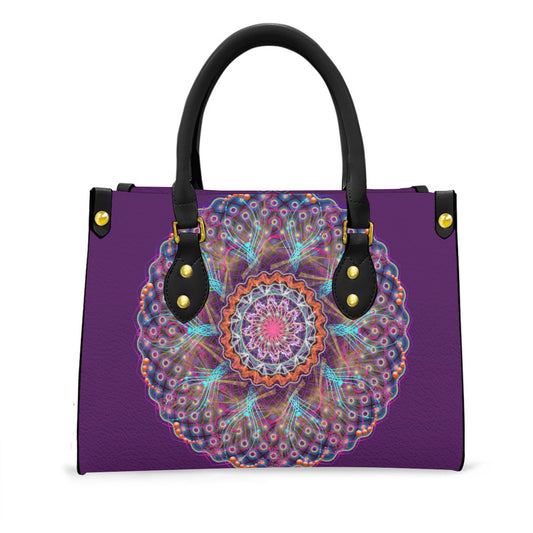 Women's Tote Bag With Black Handle