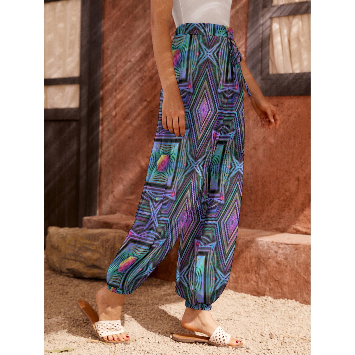 All-Over Print Women's Carrot Pants