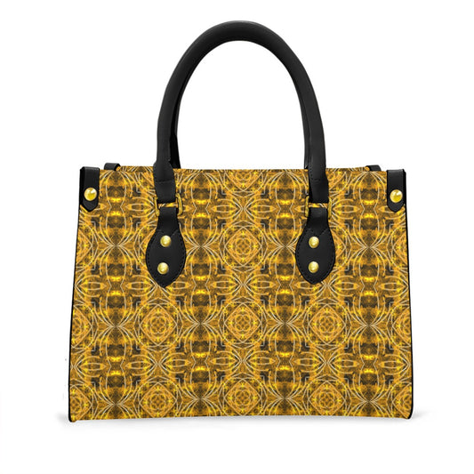 Women's Tote Bag With Black Handle