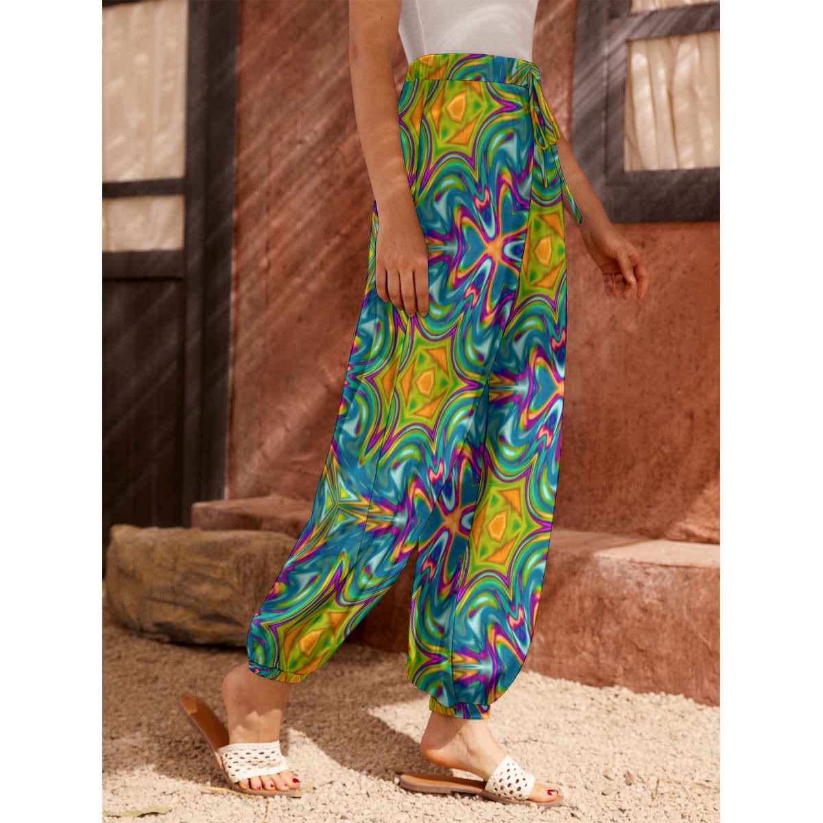 All-Over Print Women's Carrot Pants