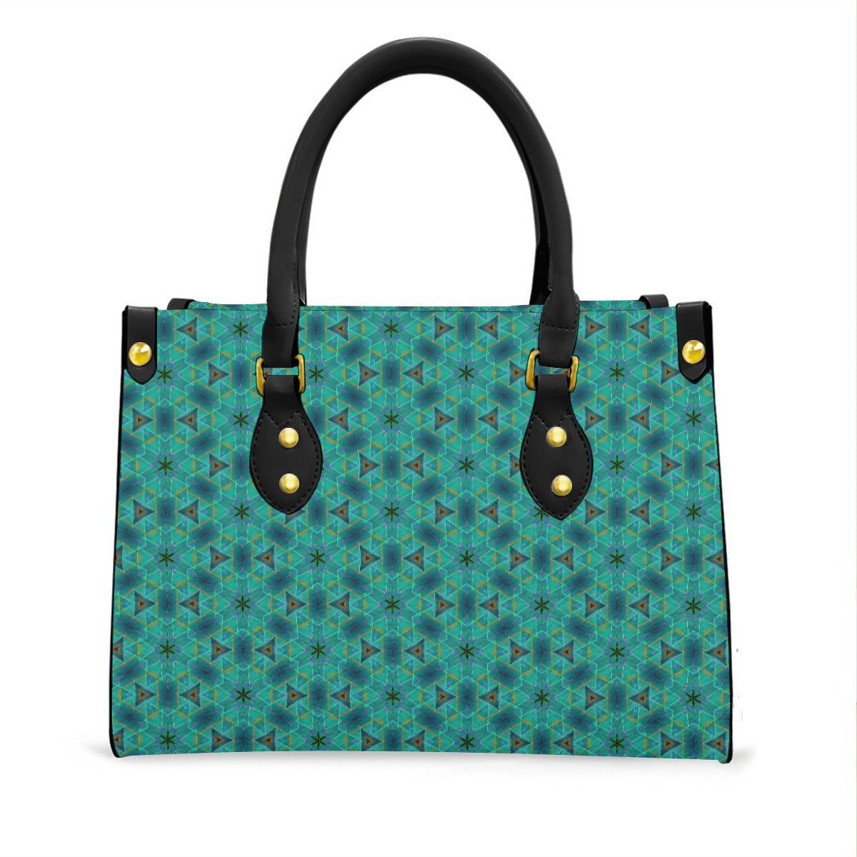 Women's Tote Bag With Black Handle