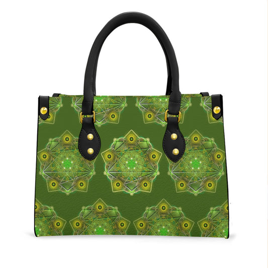 Women's Tote Bag With Black Handle