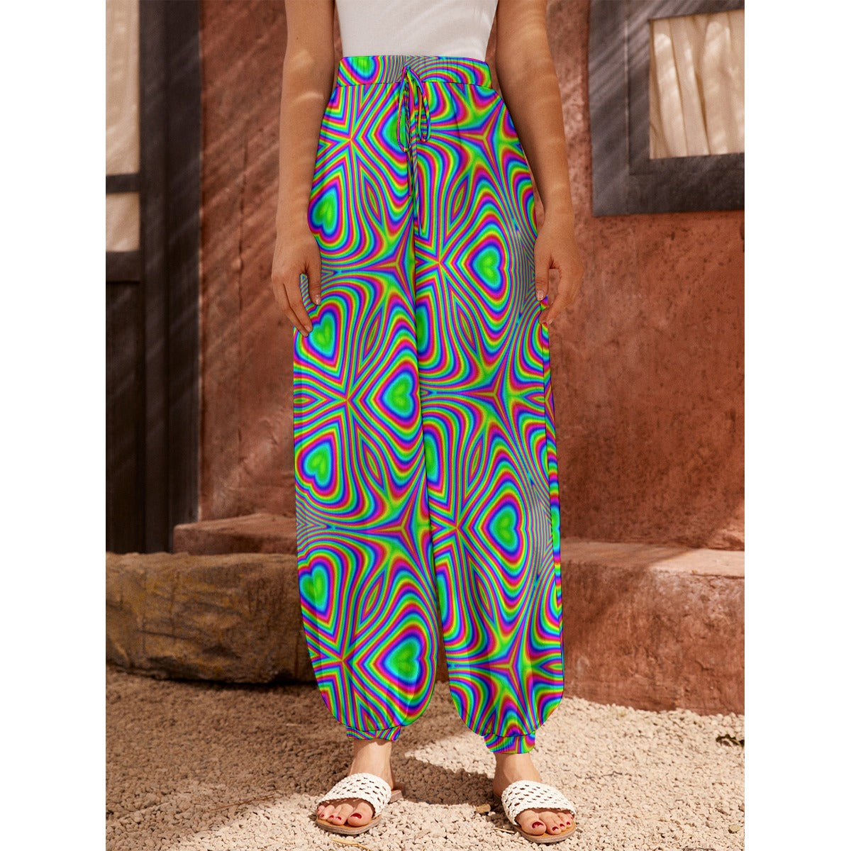 All-Over Print Women's Carrot Pants