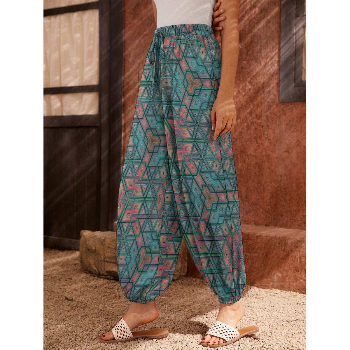 All-Over Print Women's Carrot Pants