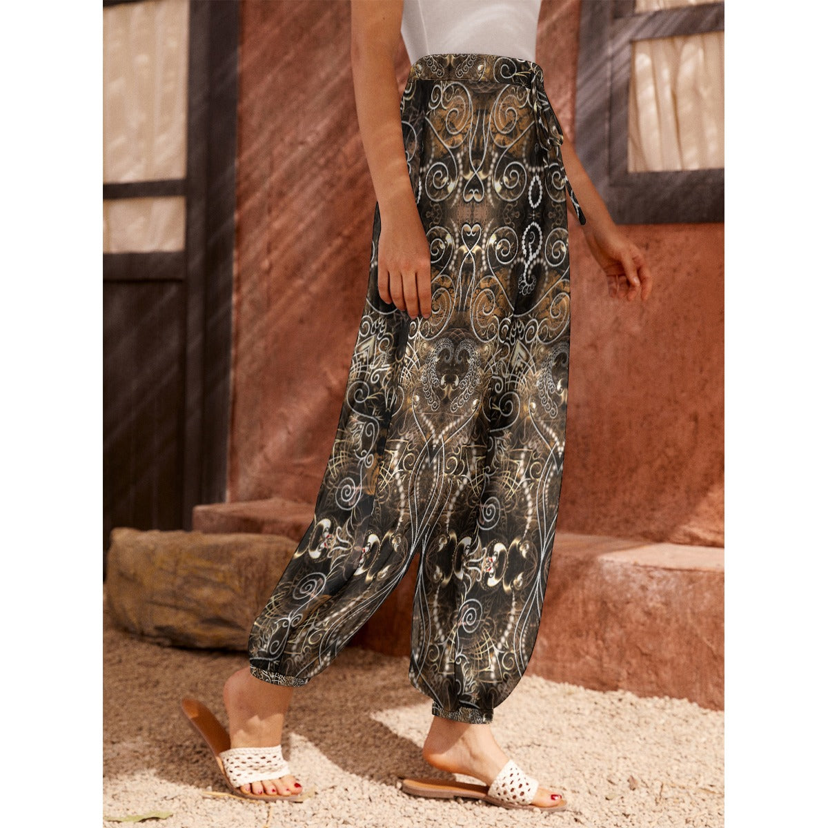 All-Over Print Women's Carrot Pants