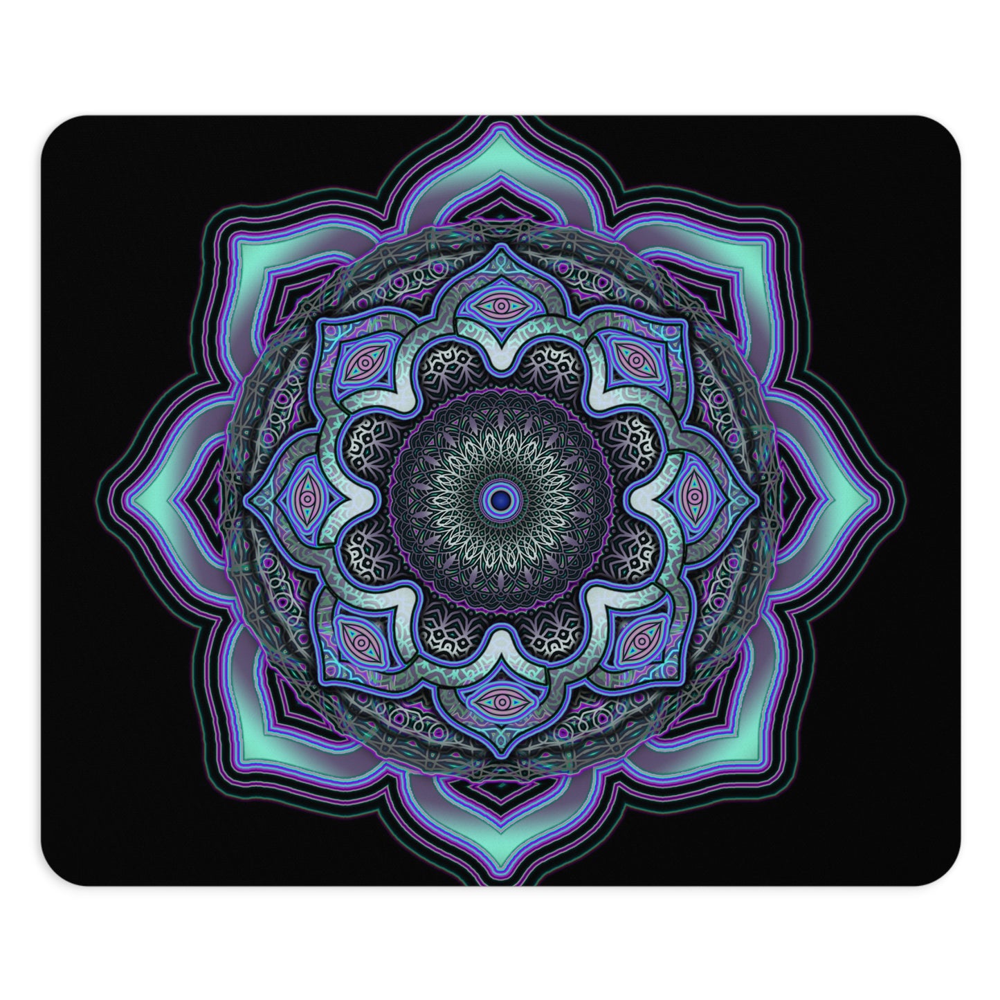 Mystical Mandala Design Mouse Pad - Perfect for Home Office Decor