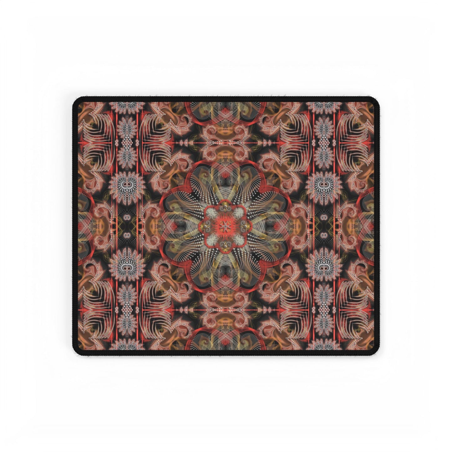 Bohemian Mandala Desk Mat - Stylish Office Decor for Creatives