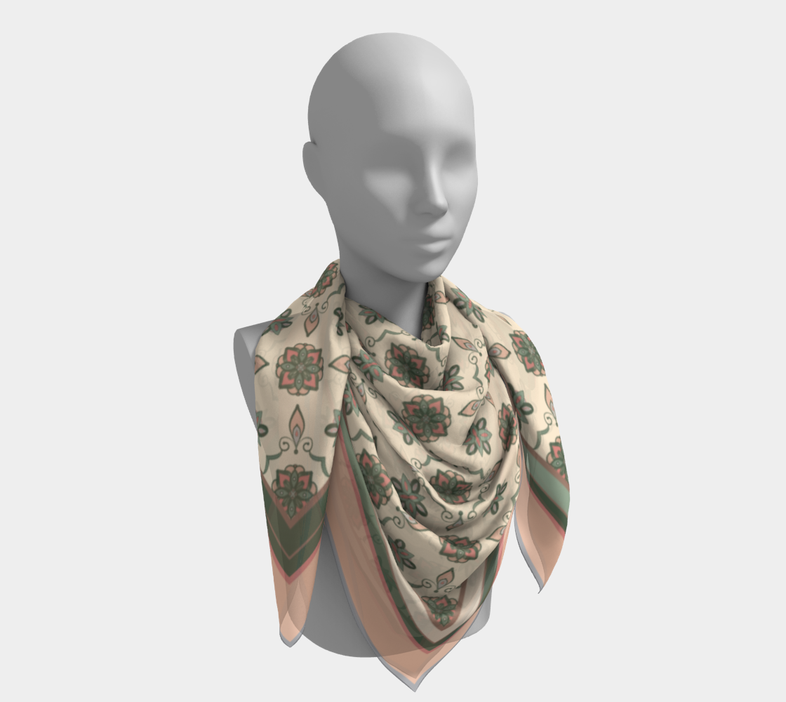 Pretty in Beige Scarf