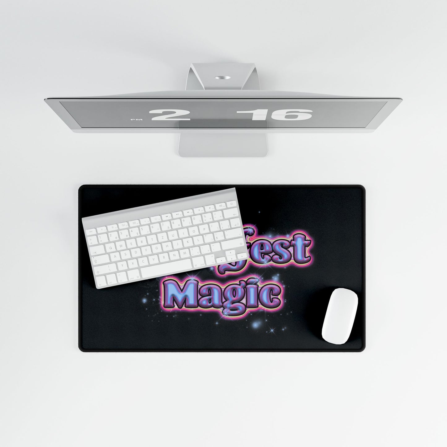 Manifest Magic Desk Mat - Inspirational Desk Accessory for Home Office