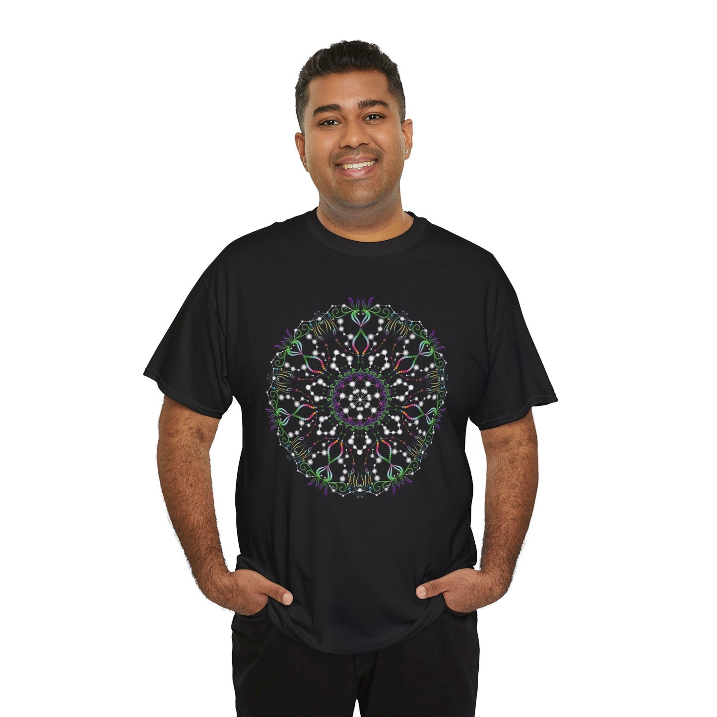 Mandala 217 Unisex Heavy Cotton Tee