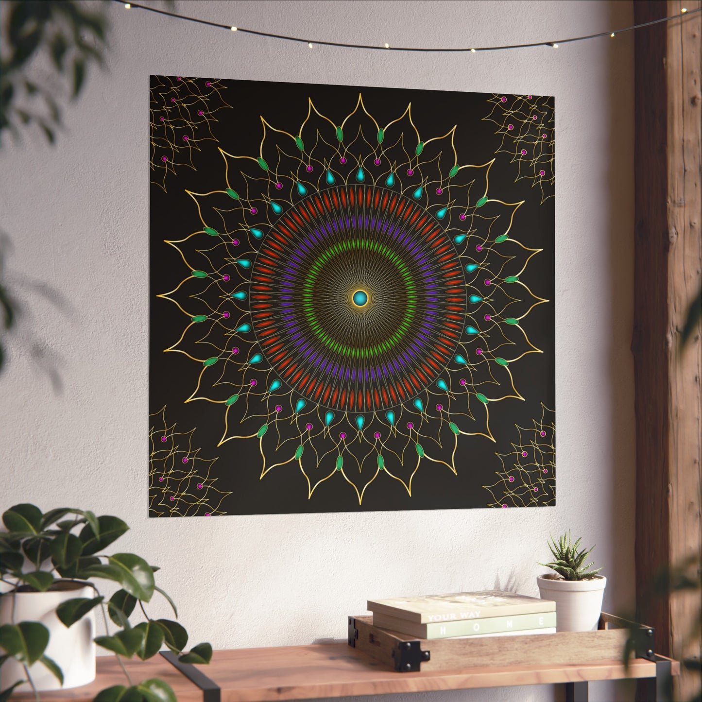 Gems Mandala Fine Art Posters