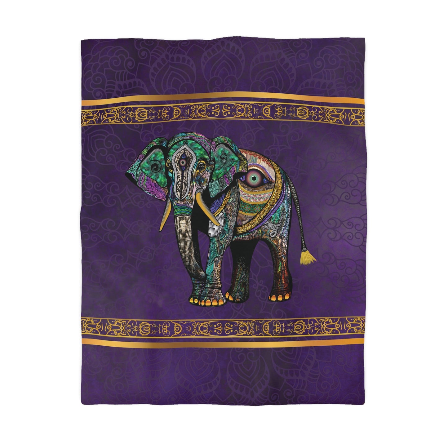 "Maharaja" Elephant - Microfiber Duvet Cover