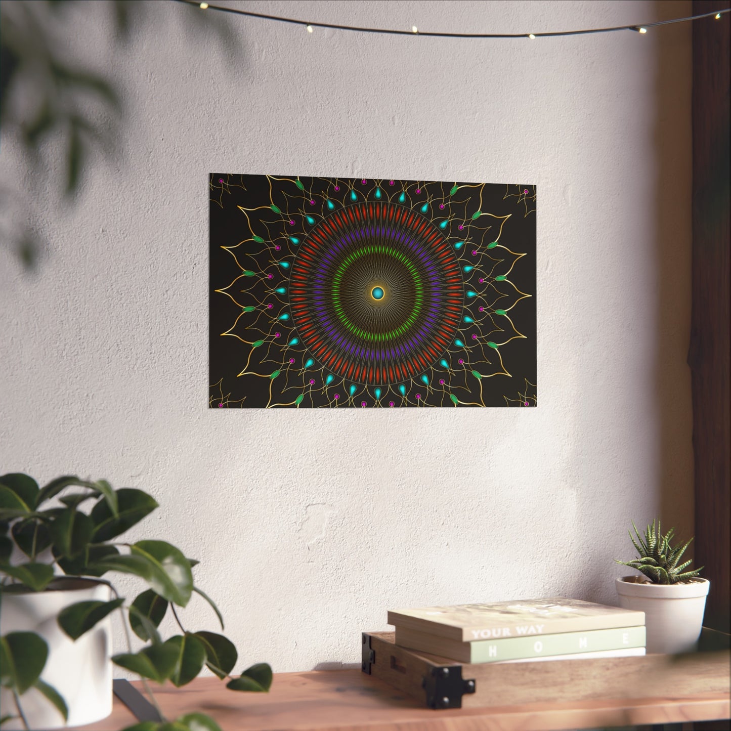 Gems Mandala Fine Art Posters