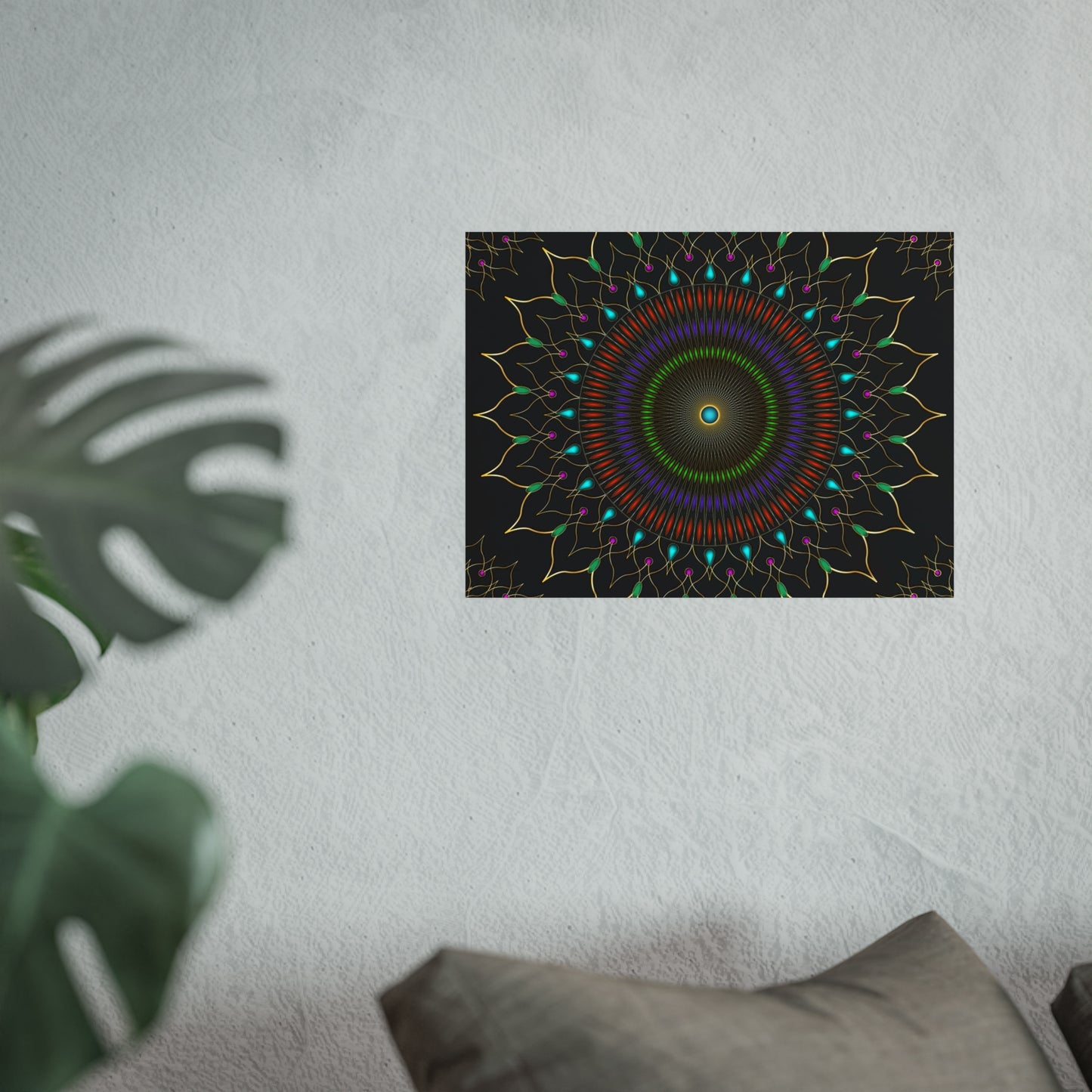 Gems Mandala Fine Art Posters